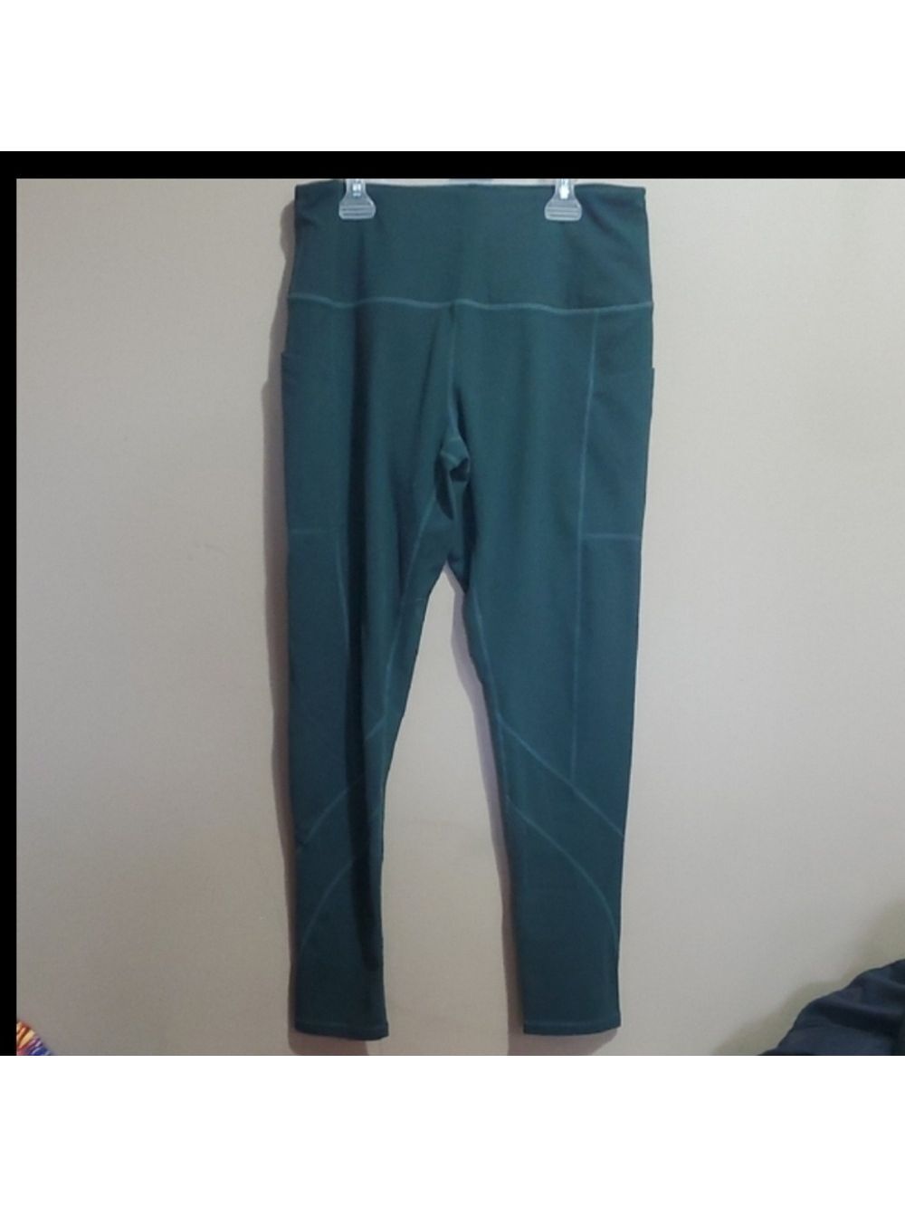 Along Fit Green High-Waisted Leggings Size XL